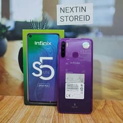 Infinix s5 lite with box & charger