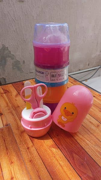 Imported Baby milk container ND baby nail kit 1