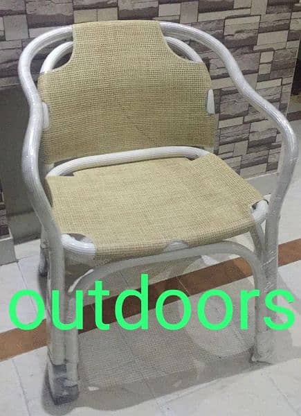 Round Dining Table/Dining UPVC chairs/restaurants furniture/Lawn chair 1