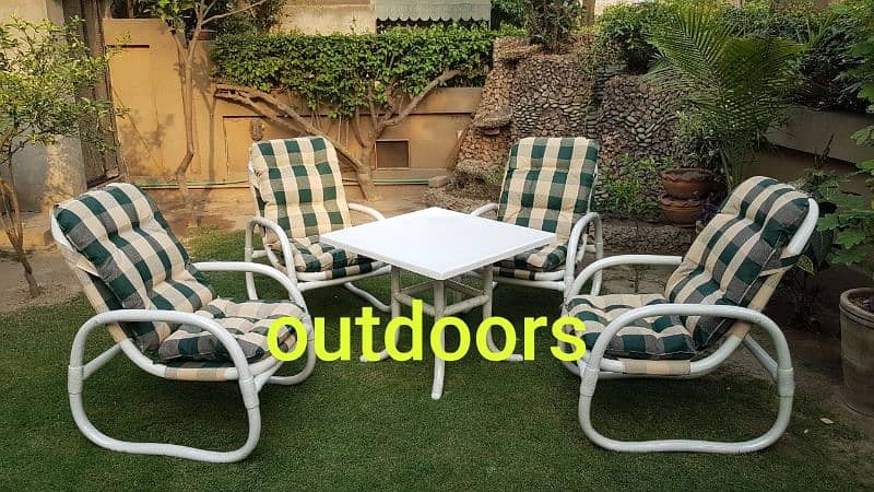 Round Dining Table/Dining UPVC chairs/restaurants furniture/Lawn chair 12
