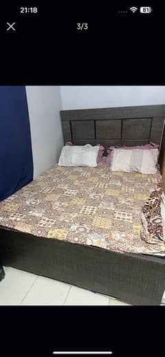 queen size bed without mattress