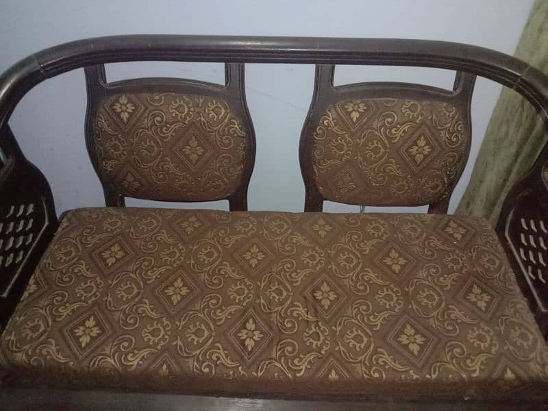 pure wood new seats foam and cover good condition 2