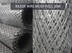 Razor wire & Mesh on Factory Rates / Chain Link / Galvanized For Sale