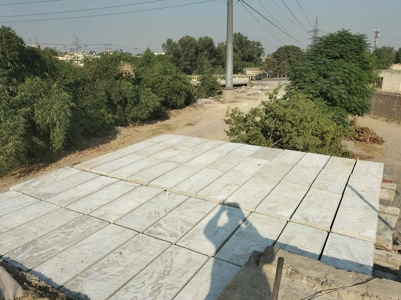 slab and girder roof and boundary wall 10