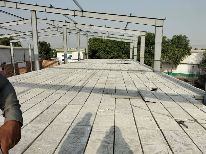 slab and girder roof and boundary wall 11