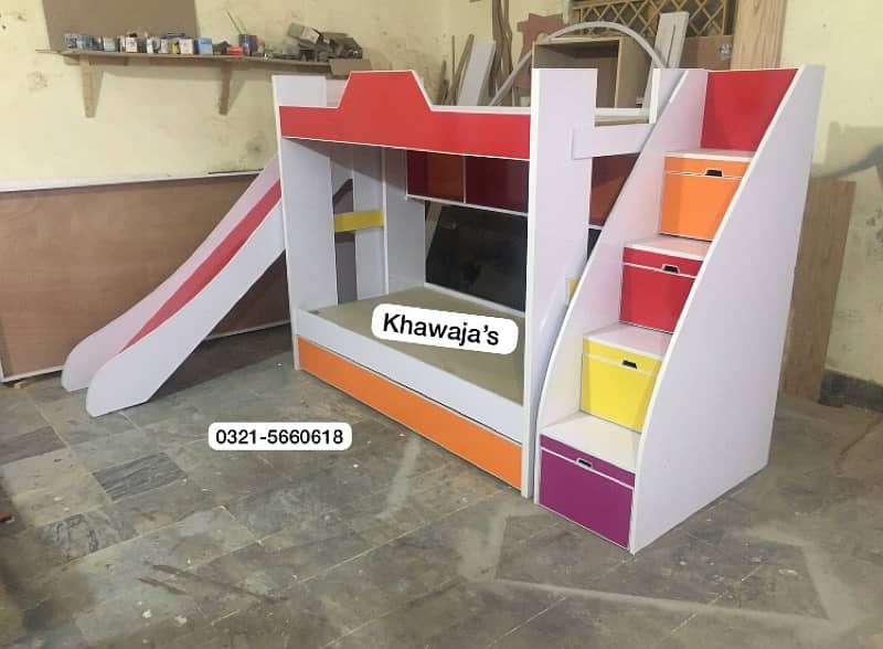 Kids Bunk Bed ( khawaja’s interior Fix price workshop 0