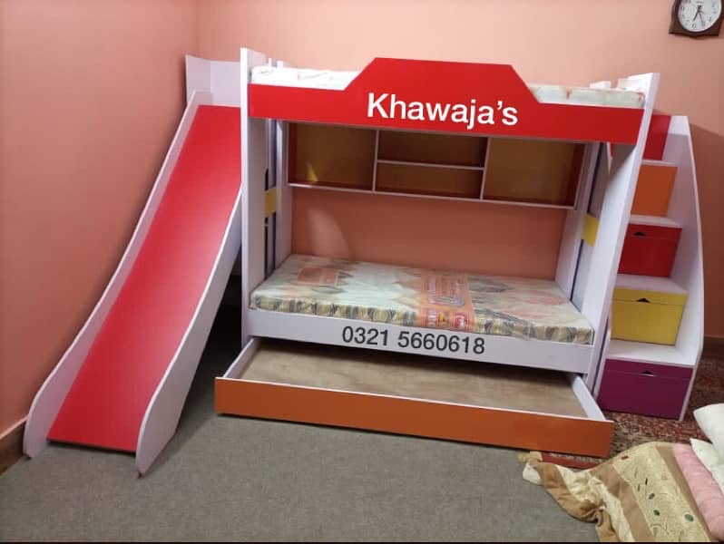 Kids Bunk Bed ( khawaja’s interior Fix price workshop 3
