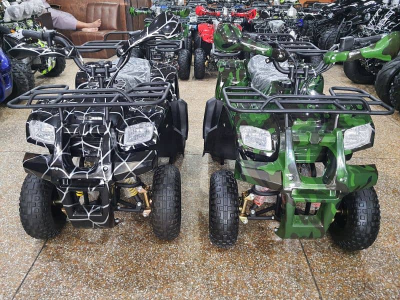 dual seat atv quad 4 wheels delivery all Pakistan 0