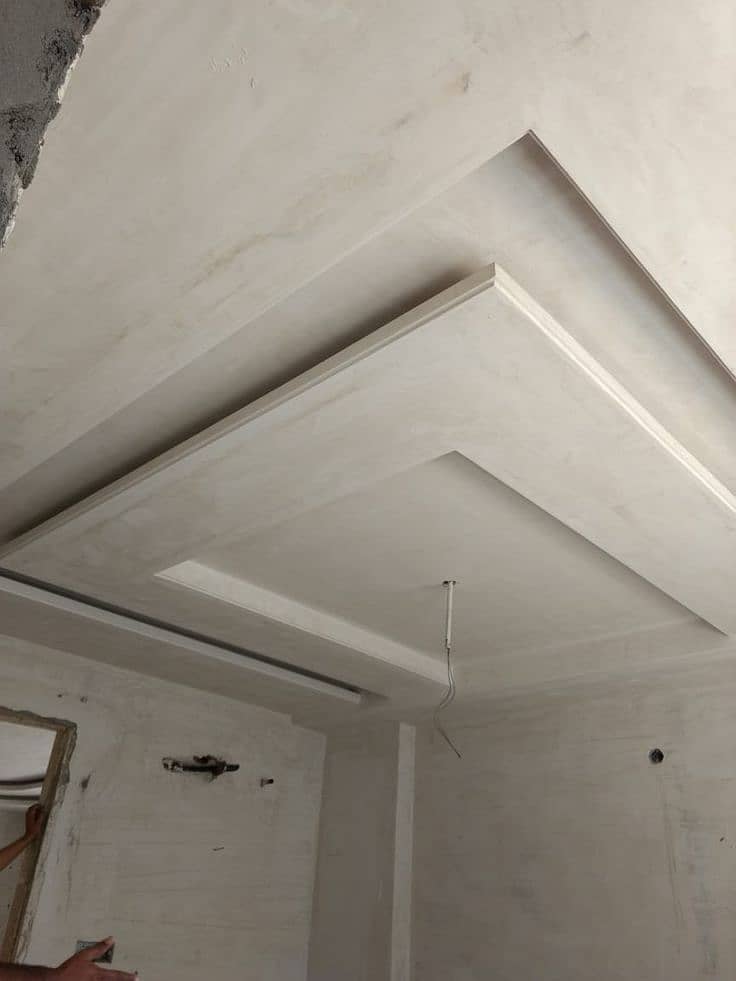 Ceiling/Wallpaper/vinyl/Gypsum Ceiling/POP Ceiling/Office Ceiling 2by2 10