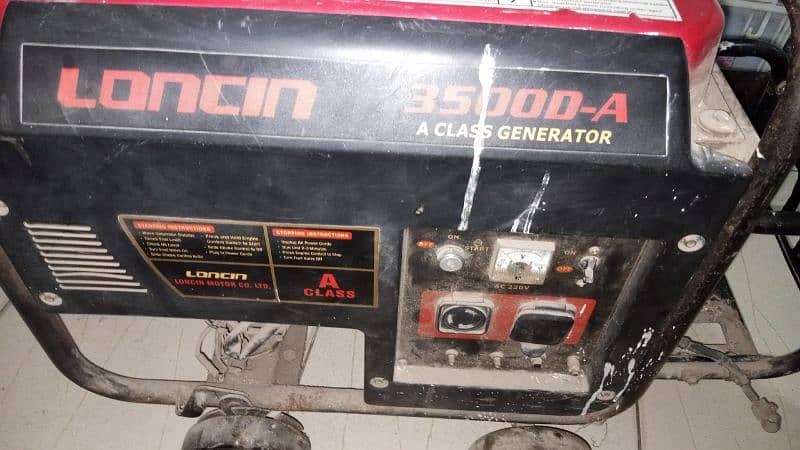 loncin3 kva generator all ok good condition. 2