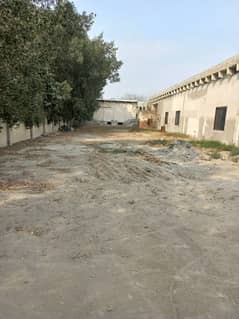 10 Kanal Factory For Rent at Prime Location Gajju Matah Ferozepur Road Lahore