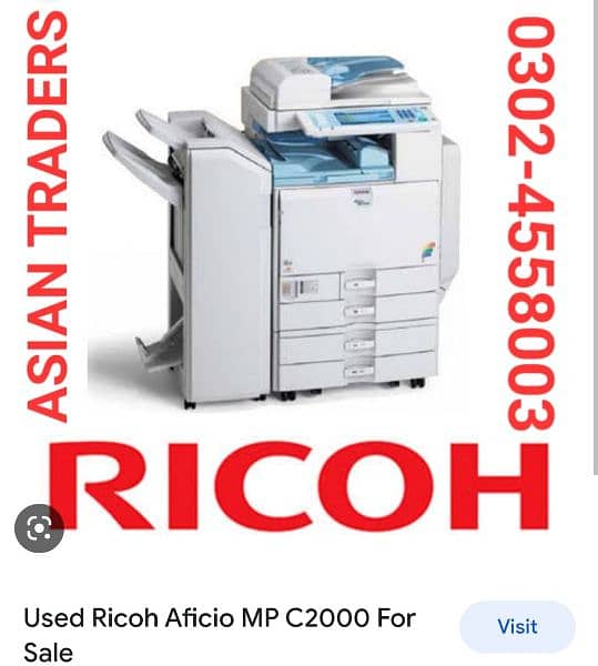 Latest Ricoh MP 3350 A3 size All in One Photocopier Available 2