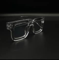Men & Women Anti Blue Light Glasses UV400 Sunglasses Transparent frame