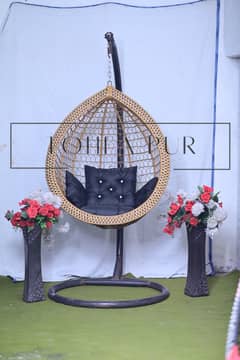Swing Chair | hanging Jhoola,indoor/outdoor swing jhula,Macrame swing 0