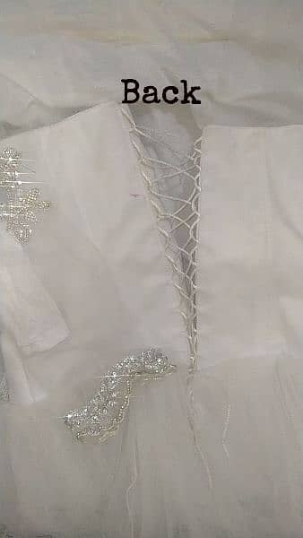 Fairy Frock silver embroidery contact 03042070487 4