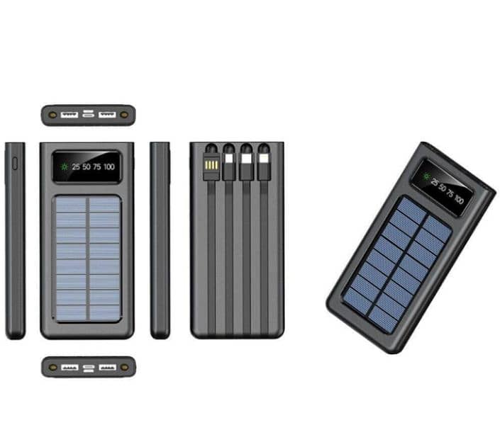 Solar Charger 1000mAh Outdoor Portable Power Bank 2