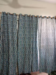 Cotton curtains just like new