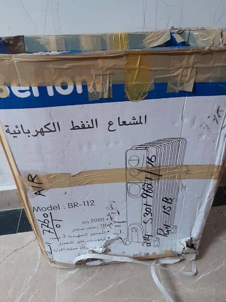 imported new berloni electric oil heater with box condition 10/10 6