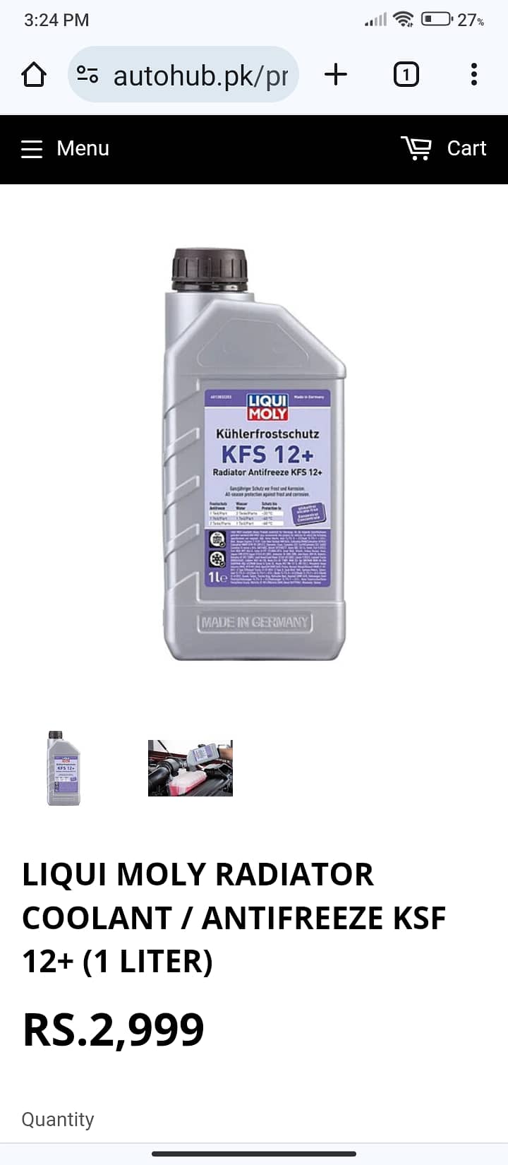 Liqui Moly (Coolent ) 3