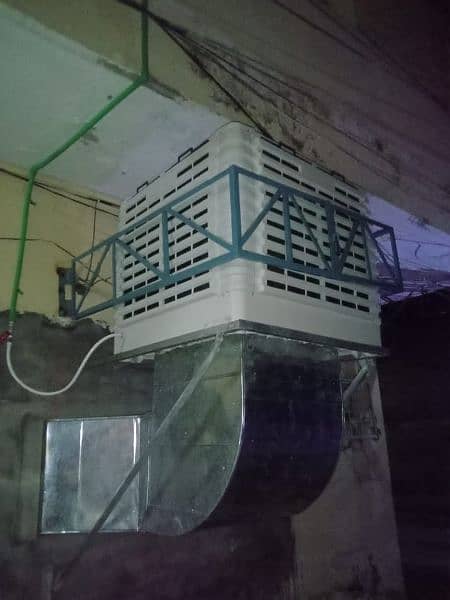Evaporative Cooling Ducting HVAC Air Cooler 2
