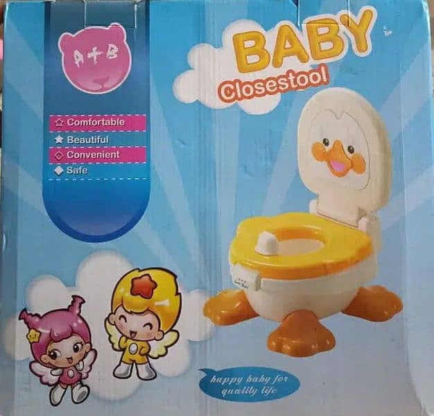 Duck Design Cute toilet Seat for Toddler Baby 1