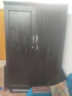 full size wooden cupboard