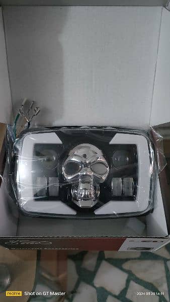 Skull Headlight Universal 1