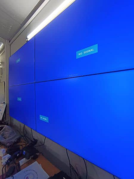 65 inch Video Wall Complete Installation 2x2 Controller 4k 3