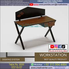 Office workstation table front desk Executive chair meeting Furniture