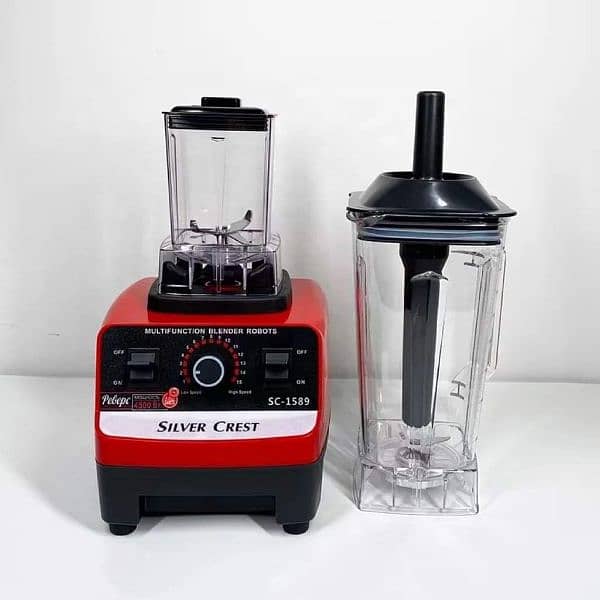 Silver crest Heavy duty Blender 2 in 1      (O3O94O4O36O) 2