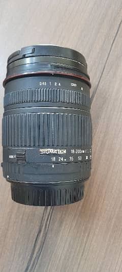 Sigma 18/200mm For Canon