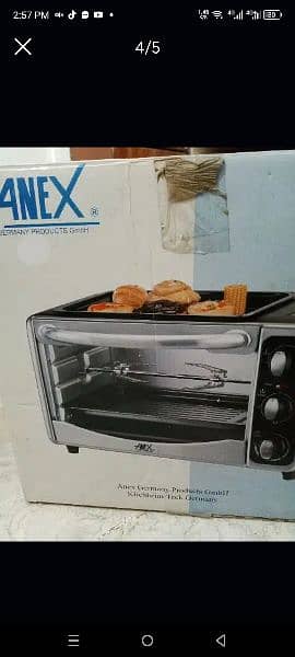 Anex electric oven only 2 3 time use 1