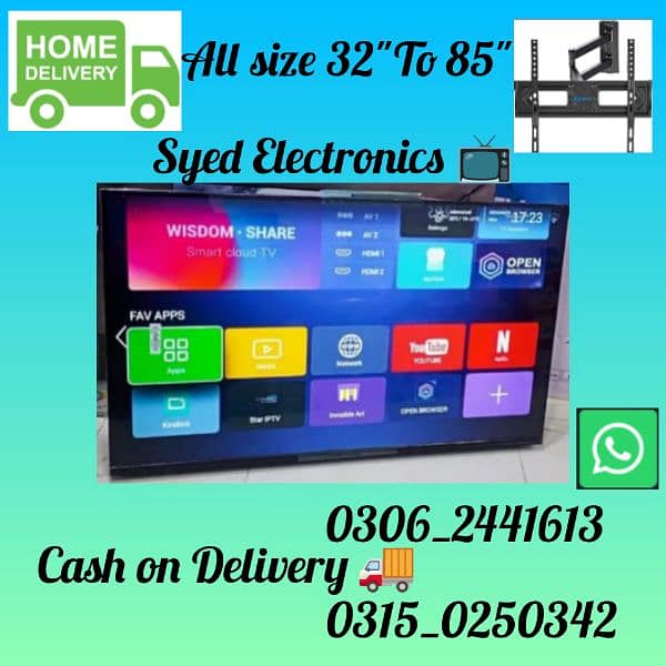 2day offer 48" inch Samsung smart led tv best quality picture 1