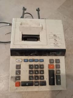 casio printer calculator in off condition