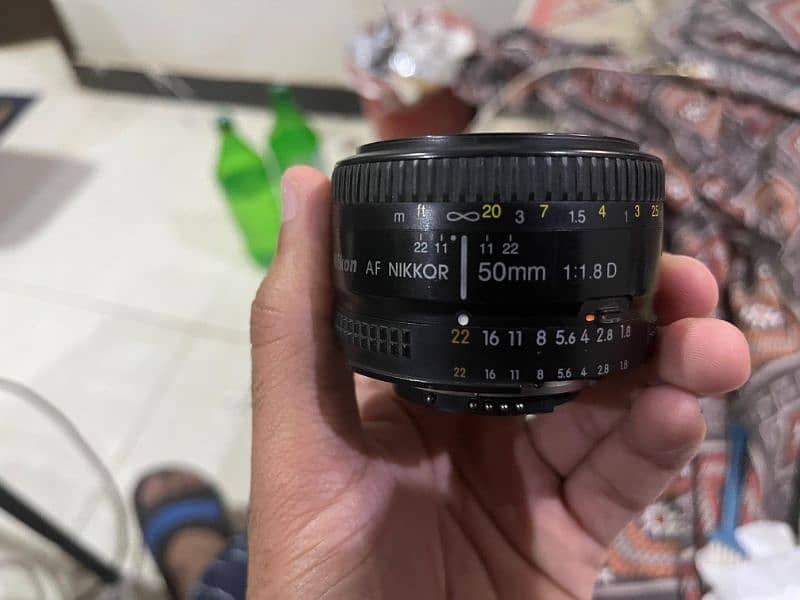 Nikon 50mm 1.8D lens 1