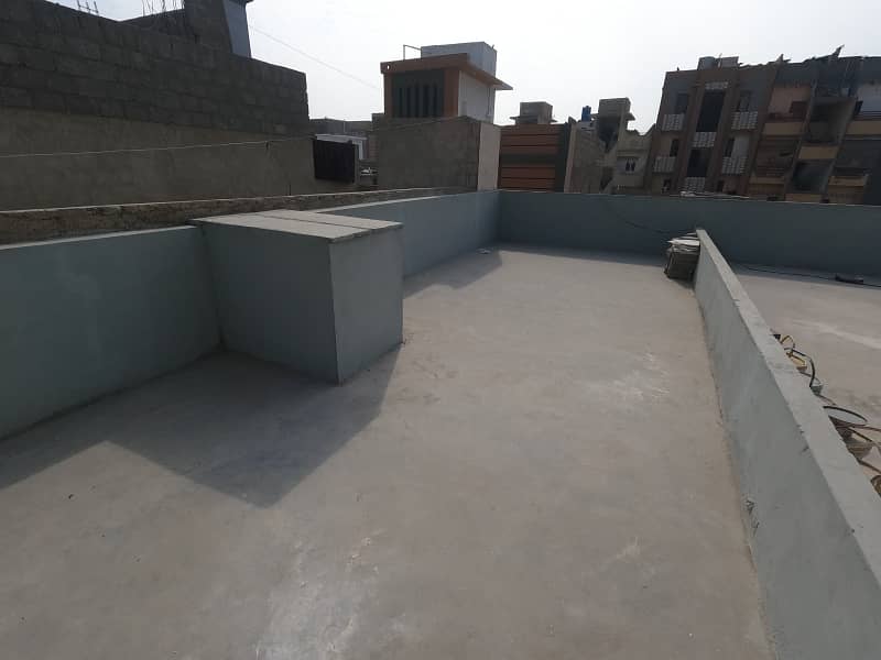 Beautiful Flat for sale 3rd floor with roof prime location of Allah Wala town 31 G 11
