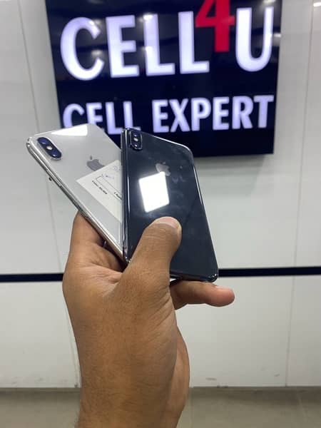 Iphone x 256gb pta approved light shad and  apple watch freee 1