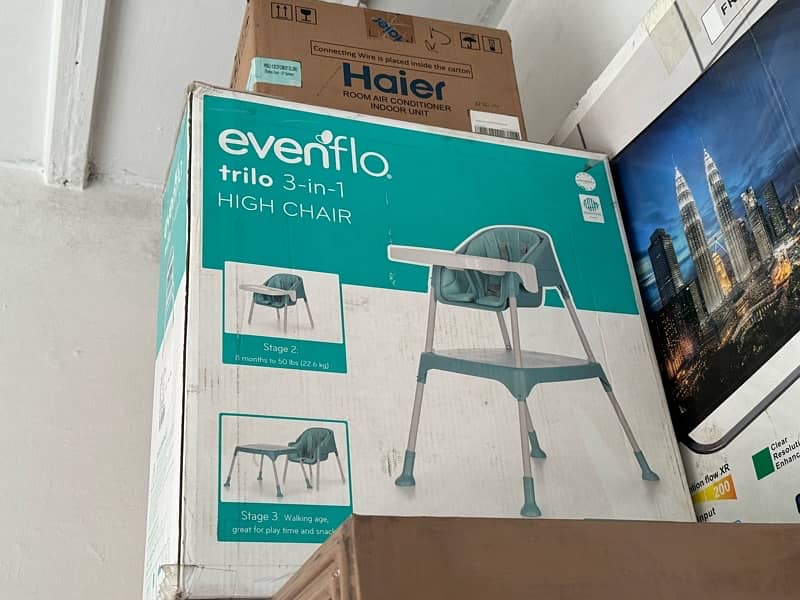 EvenFlo baby high chair and table chair 2 in 1 1