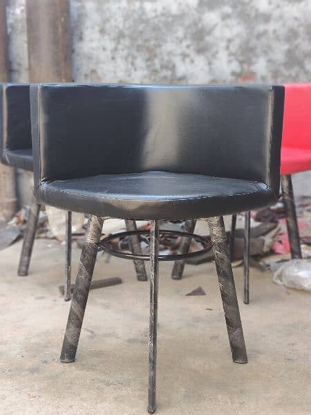 6 Persons Black Dining Table 1