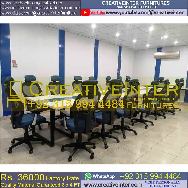 Office Meeting Conferece Table Workstation Chair Office Furniture CEO 18