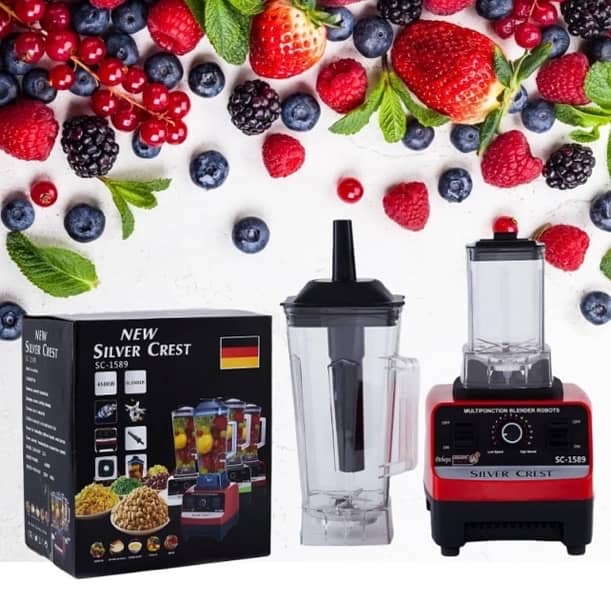 Silver Crest 2 in 1 Heavy Blender High Quality Machine At All S. e. s 2