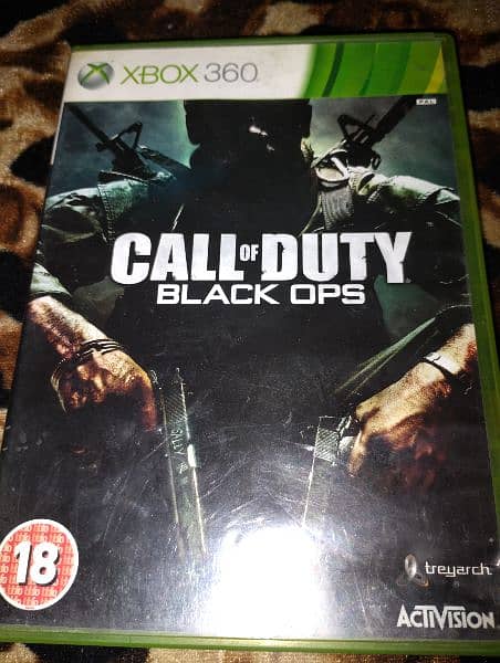 Xbox 360 Call of duty black ops CD Available 0