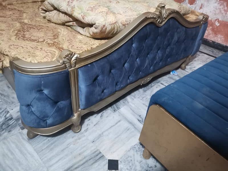 minor used chinyoti bed set 1