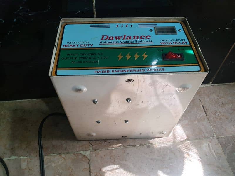 Dawlance  stabilizer  Automatic for sale 1