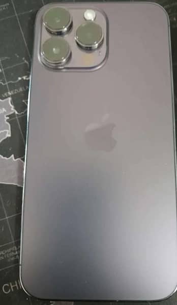 Imported Apple iPhone 14 Pro Max Sealed Deep Purple 256gb PTA approved 1