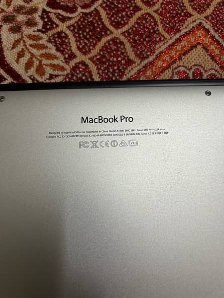 MacBook Pro 15inch 512GB SSD and 16GB RAM 9