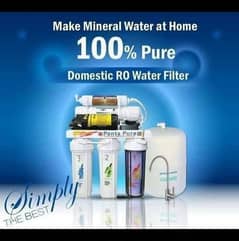 Domestic RO Water Filtration Plant