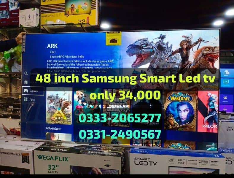 Big Offer 42 Inch Samsung Smart Led Tv box pack Ultra Slim Android 1