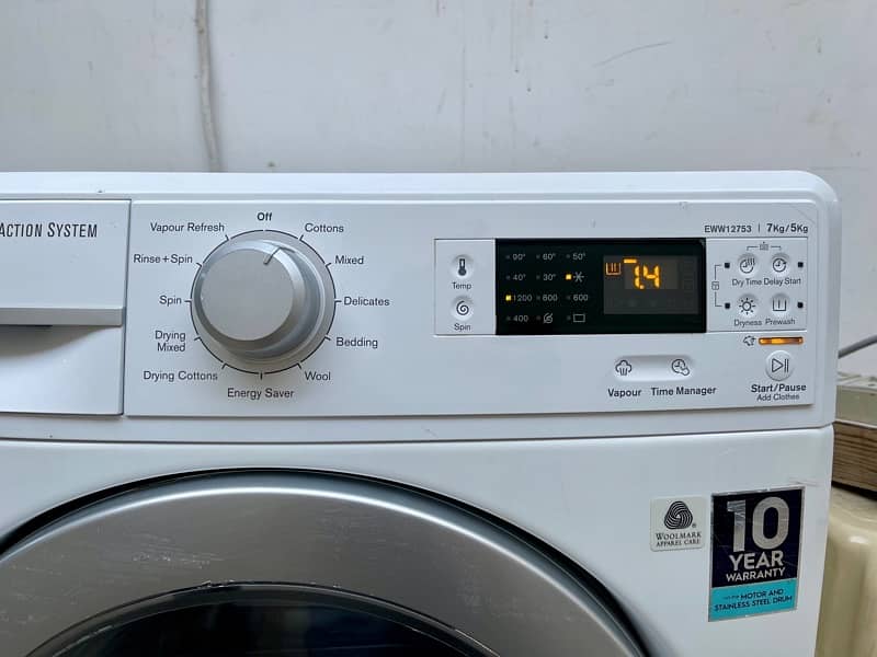 Electrolux Washer Dryer, Automatic, 7/5 kg capacity 0