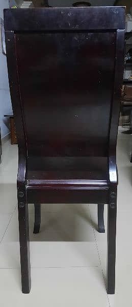 6 CHAIR IMPORTED DINING TABLE 1
